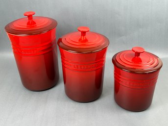 Le Creuset Stoneware Canisters