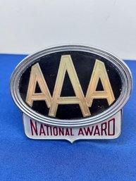Vintage AAA Badge.