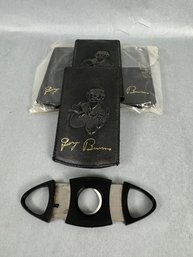 4 George Burns Cigar Cutters In Cases