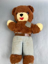 Vintage Smokey The Bear Plush Doll By Ideal - USA