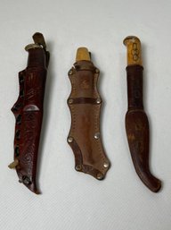 3 Vintage Scandinavian Knives