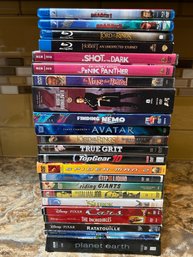Assortment Of Dvd And Bluray Movies