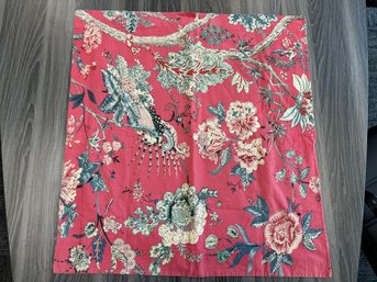 Yves Delome Large Floral Pillow Sham