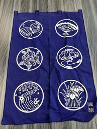 Vintage Japanese Indigo Door Hanging