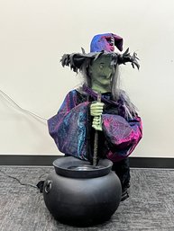 Cauldron Witch With Animation