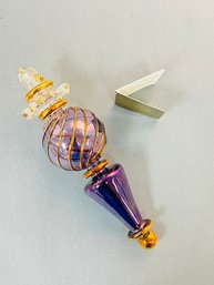 Kurt S Adler Blown Glass Christmas Ornament