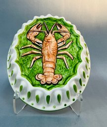 Vintage Lobster Pottery Jello/cake Mold