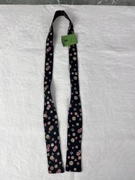 Vintage All Silk Adjustable Bow Tie.