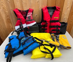Lot Of 6 Life Jackets *Local Pick-Up Only*