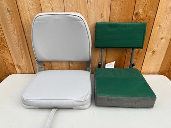 Lot Of 2 Folding Seats Boat & Bleacher *Local Pick-Up Only*