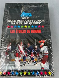 LHMQ 90 91 Unopened Box Of Hockey Cards.