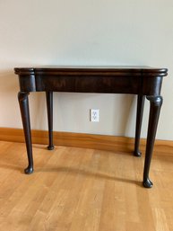 Antique Convertible Gaming Table