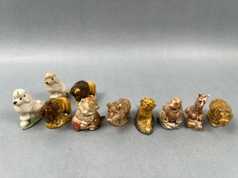 10 Wade Of England Animal Figurines.