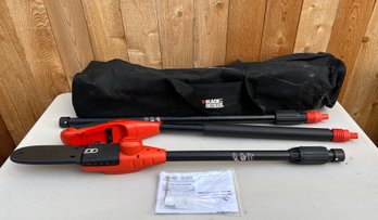 Black And Decker Pole Saw NPP 2018 Wstorage Bag *Local Pick-Up Only*