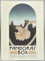 David Lance Pandoras Box Lithograph Framed