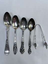 5 Sterling Pieces Of Flatware.