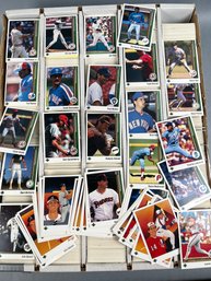 18x15 Box Of 1989 Upper Deck Baseball Cards.