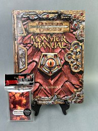 Dungeons & Dragons Monster Manual-core Rulebook III  & Card Sleeves