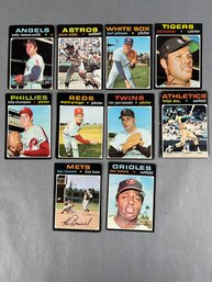 Lot Of 10 1970 Topps Baseball Cards.