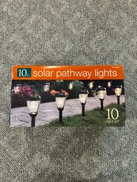 Ten Piece Solar Light Set*LOCAL PICKUP ONLY - NO SHIPPING*