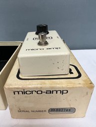 MXR Micro Amp.