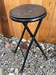 Foldable Stool With Vinyl Seat *Local Pick-Up Only*