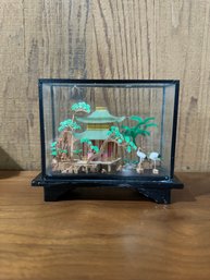 Vintage Chinese Shadowbox *LOCAL PICKUP ONLY - NO SHIPPING*