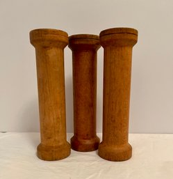 3 Wood Spools *Local Pick-Up Only*