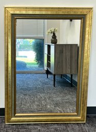 Large Gold Wall Mirror