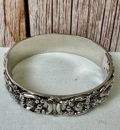 Whiting Davis Silver Tone Bracelet