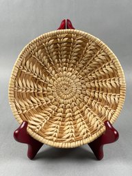 Small Tohono Basket - Bernard Pedro, Big Fields Village, AZ