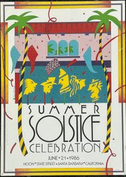 Vintage Summer Solstice Celebration Print