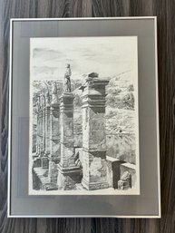 Framed Print By Mexican Artist Arch. Manuel Villazon