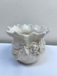 Belleek Rose Vase.