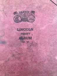 Lincoln Penny Album 1909-1929 42 Pennies