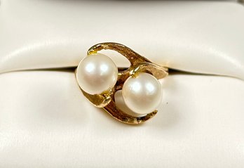 14k And Pearl Ring