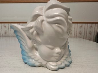 Hull Pottery Cherub Planter