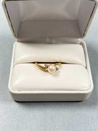 14k And Pearl Ring