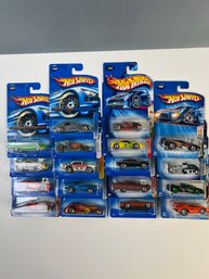 Lot Of 18 NIB Hot Wheels Cars.