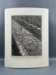 Giovanni Battista Piranesi Etching