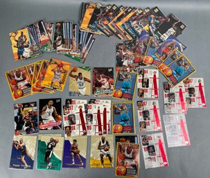 Lot Of Late 90s Basketball Cards Various Makers.