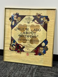 Much Ado About Nothing The Mermaid Players Singed Print