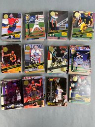 Lot Of 1994 Signature Rookie Cards, Baseball, Basketball, Football And Hockey.