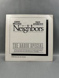 Neighbors Radio Special Promo Vinyl Record