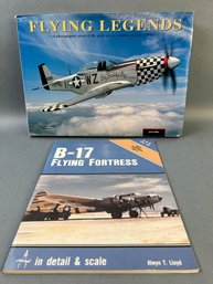 B-17 Flying Fortress And Flying Legends Books.