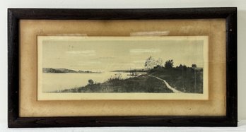 Antique Water Scene Possibly GW Bold -Local Pickup Only