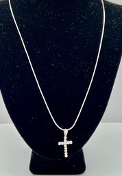 925 Necklace With Cross