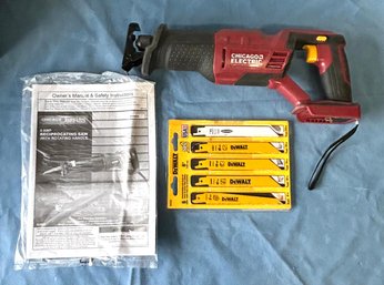 Chicago Electric 6 Amp Reciprocating Saw Power Tool *Local Pick-up Only*