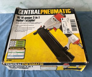 Central Pneumatic 1618 3 In 1 Nailerstapler *Local Pick-up Only*