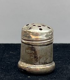 Sterling Silver Small Salt Shaker -dented